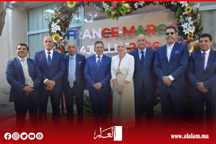 القنصل العام لفرنسا بأكادير تؤكد متانة الشراكة المغربية الفرنسية خلال احتفال العيد الوطني الفرنسي