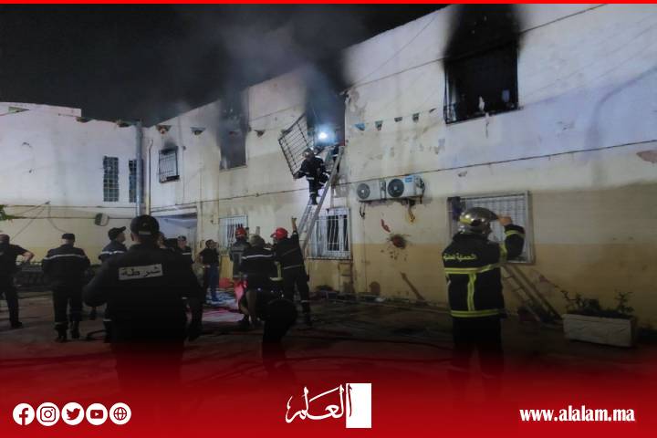 مصرع 11 شخصًا وإصابة 19 آخرين في حريق بدار للأيتام شرق العاصمة الجزائرية
