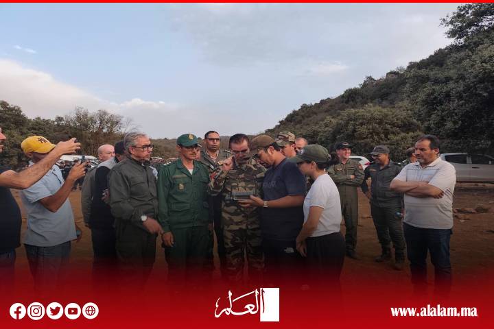 اليوم الثامن من حريق غابة أنفك.. القوات العمومية ومتطوعون ينجحون في تطويق النيران وسط تعبئة واسعة بأفورار