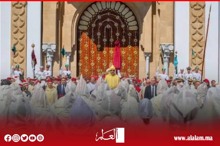 أمير المؤمنين جلالة الملك يترأس حفل الولاء بتطوان في ختام احتفالات الذكرى الـ27 لعيد العرش