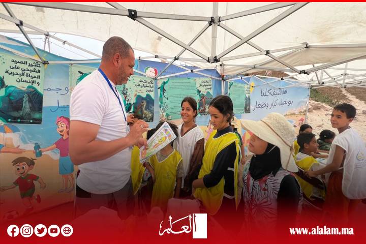 من تغازوت إلى سيدي وساي.. القافلة البيئية تستقطب أكثر من 600 مستفيد يوميًا لحماية شواطئ سوس ماسة