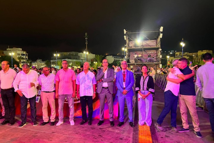عامل إقليم الحسيمة يفتتح الدورة الـ22 لمهرجان الشواطئ لاتصالات المغرب