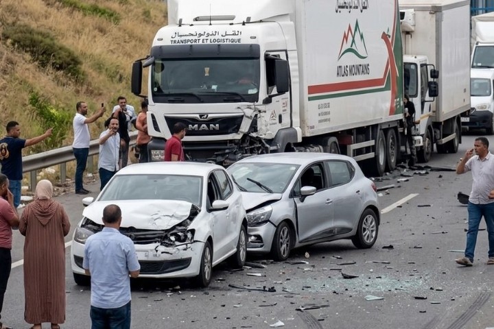 فاجعة طرقية مأساوية نواحي برشيد.. مصرع ستة أشخاص وإصابة آخرين في حادثة سير بالطريق السيار