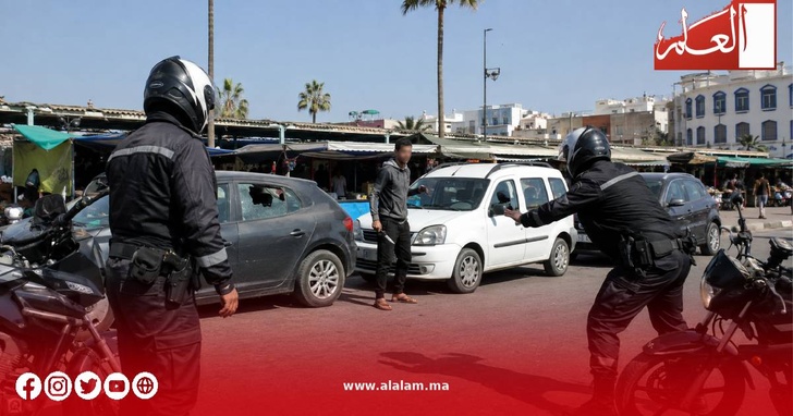 رصاص الشرطة يوقف جانحاً هدد أمنيين بسكين بعد سرقة سيارات في أكادير