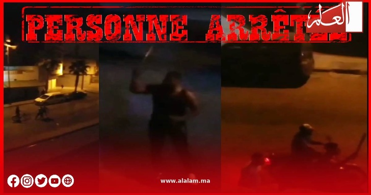 فيديو يوثق تهديد المارة بسلاح أبيض يقود إلى توقيف شخص بالقنيطرة فيديو يوثق تهديد المارة بسلاح أبيض يقود إلى توقيف شخص بالقنيطرة