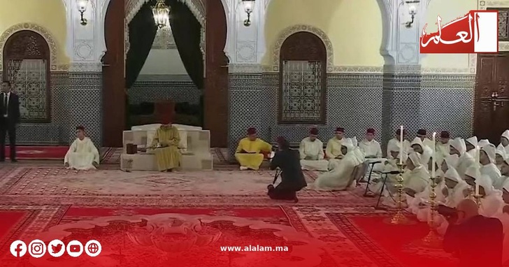 أمير المؤمنين يترأس حفل إحياء ليلة المولد النبوي بحضور ولي العهد أمير المؤمنين يترأس حفل إحياء ليلة المولد النبوي بحضور ولي العهد