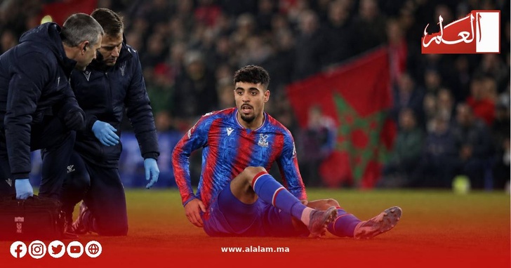 إصابة في الرباط الصليبي تُبعد شادي رياض عن المنتخب المغربي