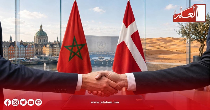 مصافحة دبلوماسية بين الدنمارك والمغرب