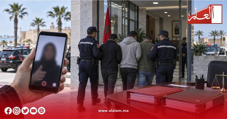 تصميم تعبيري حول توقيف المشتبه فيهم وفتح بحث إداري بشأن ادعاءات أسرة القاصر