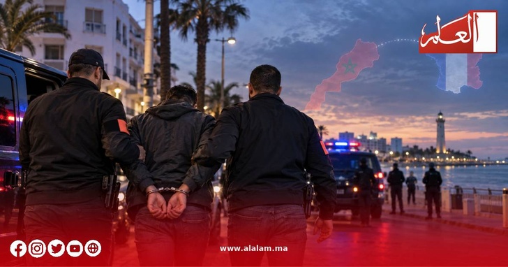 صورة تعبيرية عن توقيف مطلوب دوليًا في إطار التعاون الأمني المغربي الفرنسي صورة تعبيرية عن توقيف مطلوب دوليًا في إطار التعاون الأمني المغربي الفرنسي