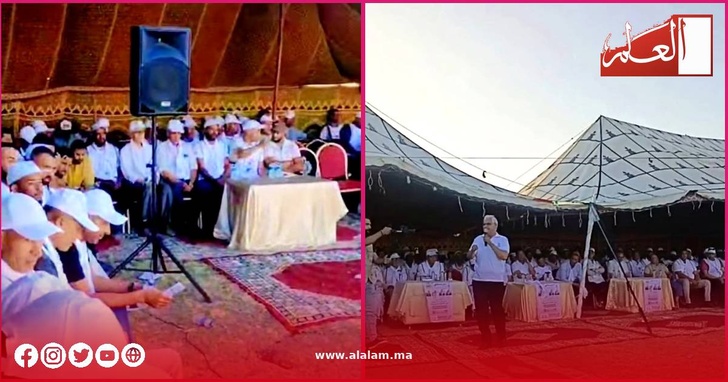 جانب من اللقاء التواصلي لحزب الاستقلال بدائرة وادي المخازن