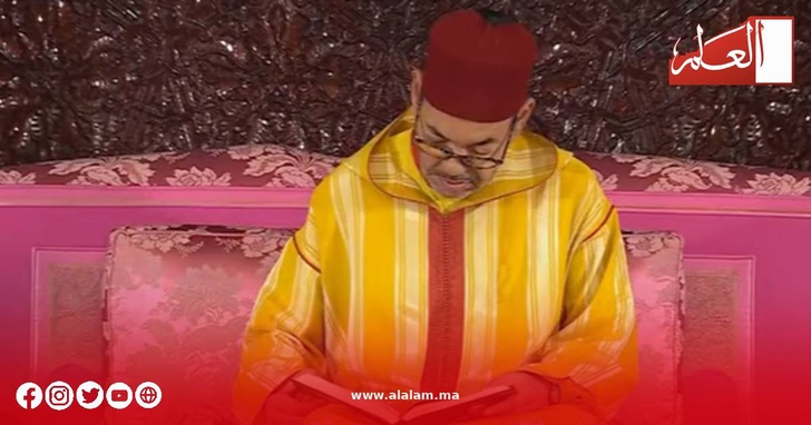 جلالة الملك محمد السادس يتلو القرآن الكريم