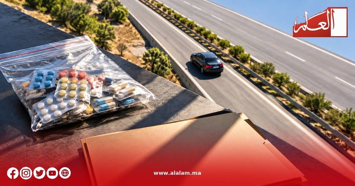 تحقيق في شحنة أقراص محجوزة على الطريق السيار بين طنجة والرباط تحقيق في شحنة أقراص محجوزة على الطريق السيار بين طنجة والرباط