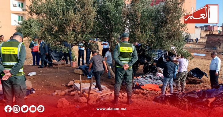 جانب من حملة تحرير الملك العمومي ببني ملال