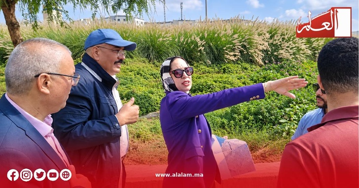 معاينة ميدانية لتحسين خدمات النقل الحضري بحي أنزا
