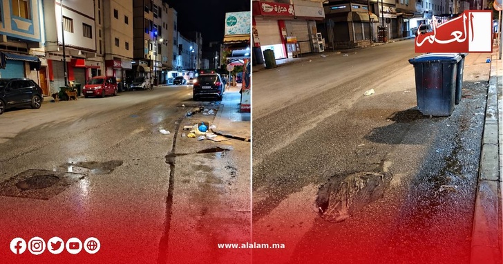 ساكنة إمزورن تطالب بتأهيل الشارع وإنهاء معاناتها اليومية