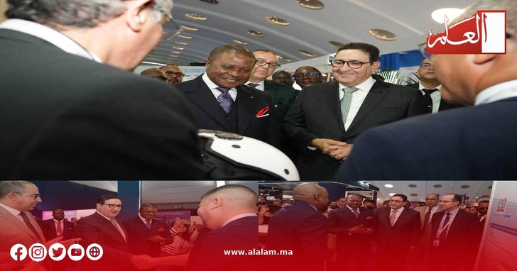 عبد الصمد قيوح خلال فعاليات «LOGITERRE 2026» بالدار البيضاء
