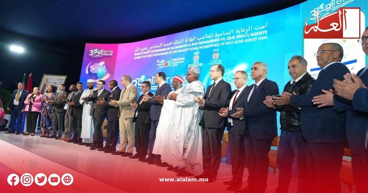 عبد الصمد قيوح خلال فعاليات «LOGITERRE 2026» بالدار البيضاء