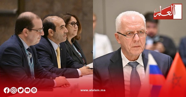 جانب من المباحثات بين وفدي الهيئة الوطنية للنزاهة والنيابة العامة الروسية بباكو جانب من المباحثات بين وفدي الهيئة الوطنية للنزاهة والنيابة العامة الروسية بباكو