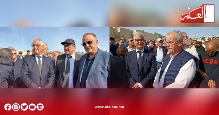 حضور حزبي ومدني واسع في وداع نور الدين الشنكاشي بمقبرة المجاهدين بطنجة حضور حزبي ومدني واسع في وداع نور الدين الشنكاشي بمقبرة المجاهدين بطنجة