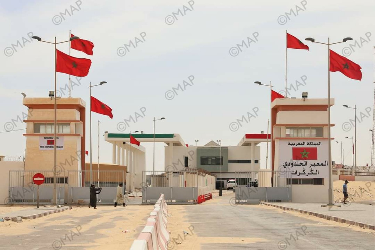 معبر الكركرات أصبح مؤمنا بشكل كامل معبر الكركرات أصبح مؤمنا بشكل كامل