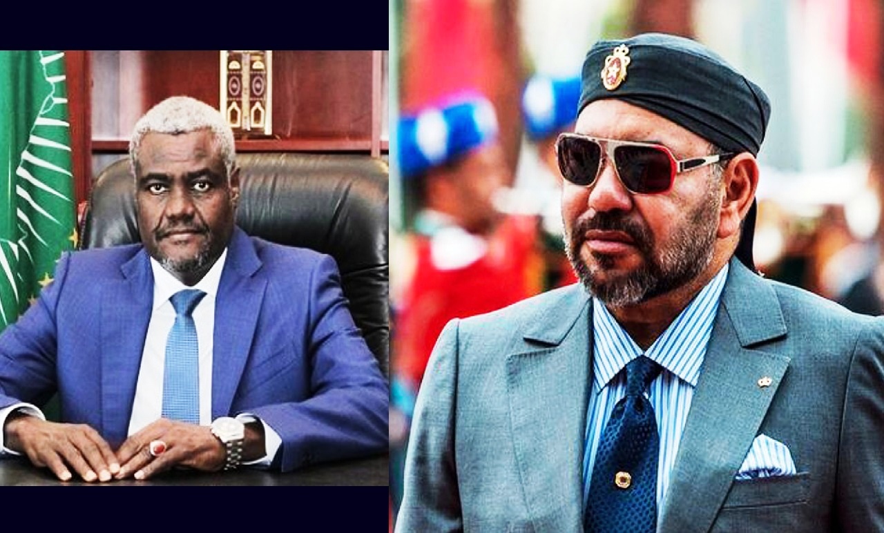 تهنئة ملكية لـ«موسى فقي» بمناسبة إعادة انتخابه على رأس «الاتحاد الإفريقي» تهنئة ملكية لـ«موسى فقي» بمناسبة إعادة انتخابه على رأس «الاتحاد الإفريقي»