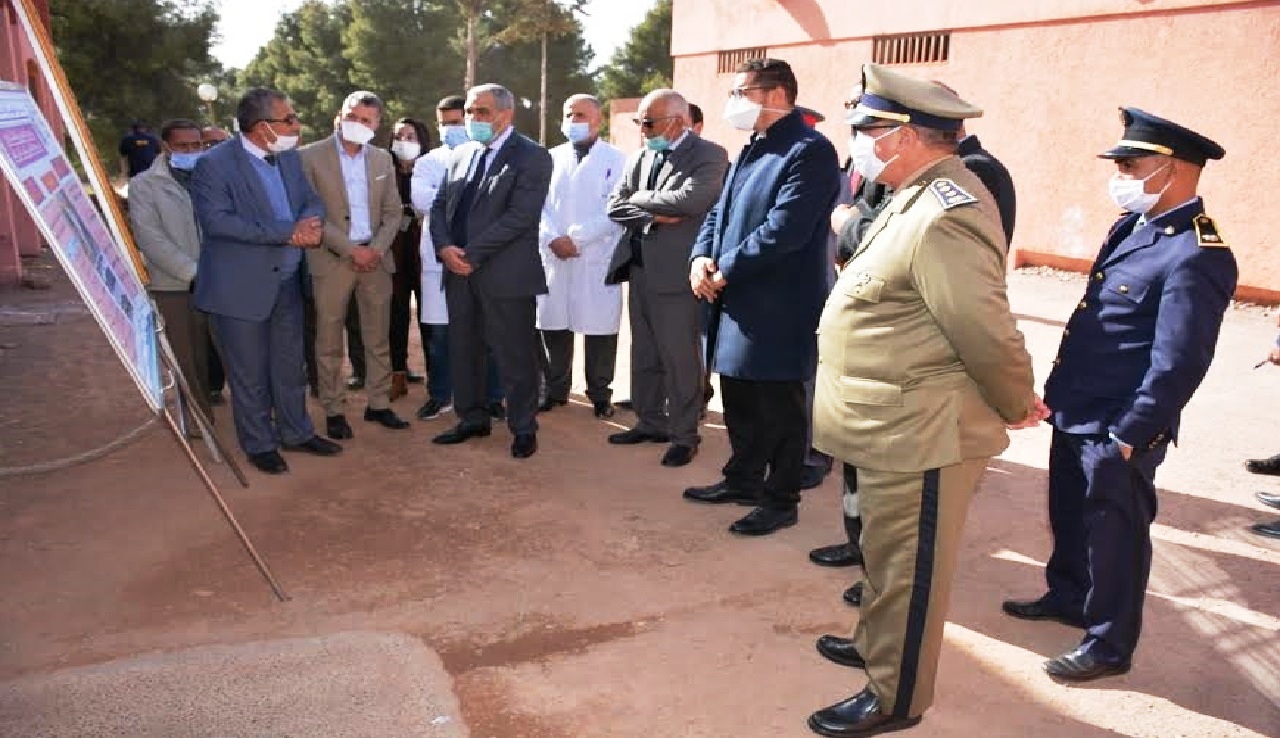بالصور.. عامل إقليم أزيلال يشرف على مشاريع تهم مرضى القصور الكلوي