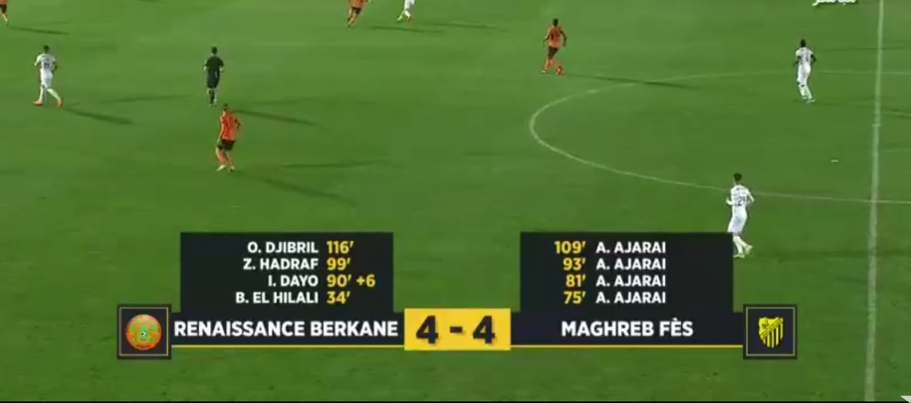علاء الدين جراي والبورقادي يطيحان بنهضة بركان من كأس العرش في مباراة جنونية
