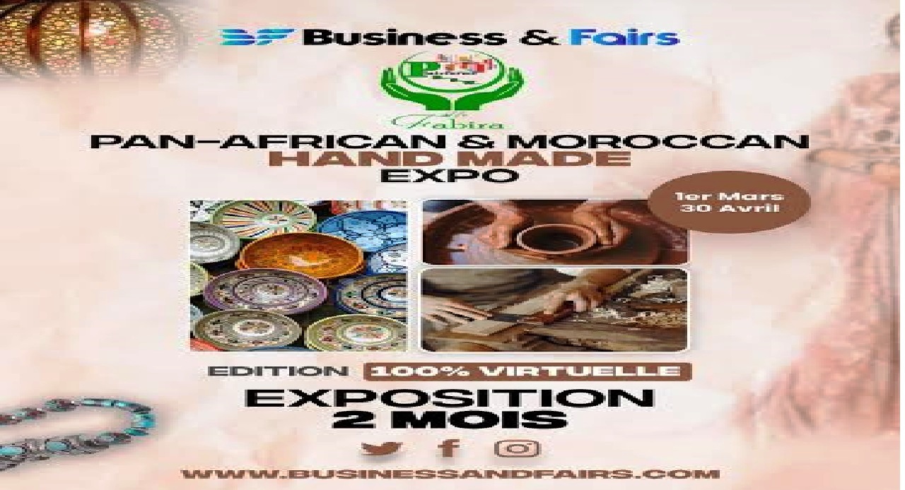 معرض أفريقي - مغربي للصناعة التقليدية.. التعرف على ارث القارة، بنقرة واحدة فقط معرض أفريقي - مغربي للصناعة التقليدية.. التعرف على ارث القارة، بنقرة واحدة فقط