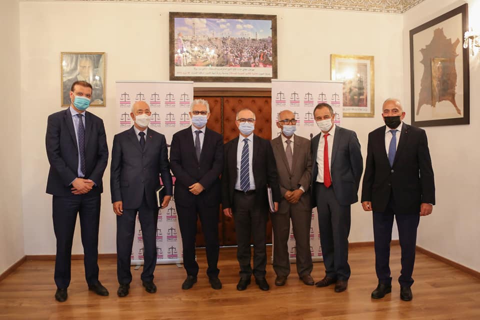 الأخ نزار بركة الأمين  يستقبل رئيس اللجنة الخاصة بالنموذج التنموي الأخ نزار بركة الأمين  يستقبل رئيس اللجنة الخاصة بالنموذج التنموي