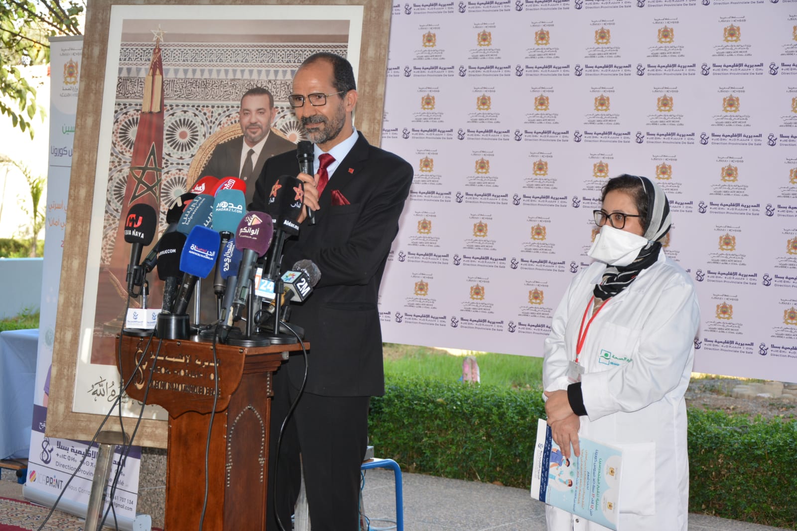 هذا ما قاله المدير الإقليمي للتعليم بسلا حول عملية تلقيح الفئة العمرية 12-17 سنة