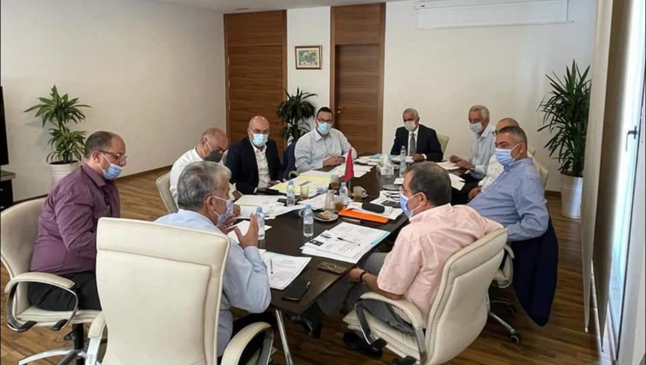 الأخ عبد اللطيف  افيلال يترأس اجتماع المكتب المسير للغرفة  بطنجة
