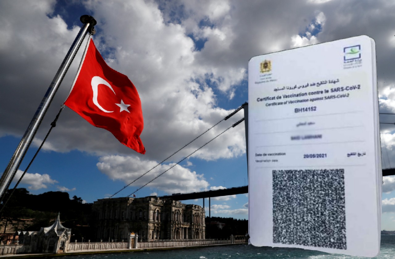 تركيا تعترف رسميا بالجواز الصحي المغربي تركيا تعترف رسميا بالجواز الصحي المغربي