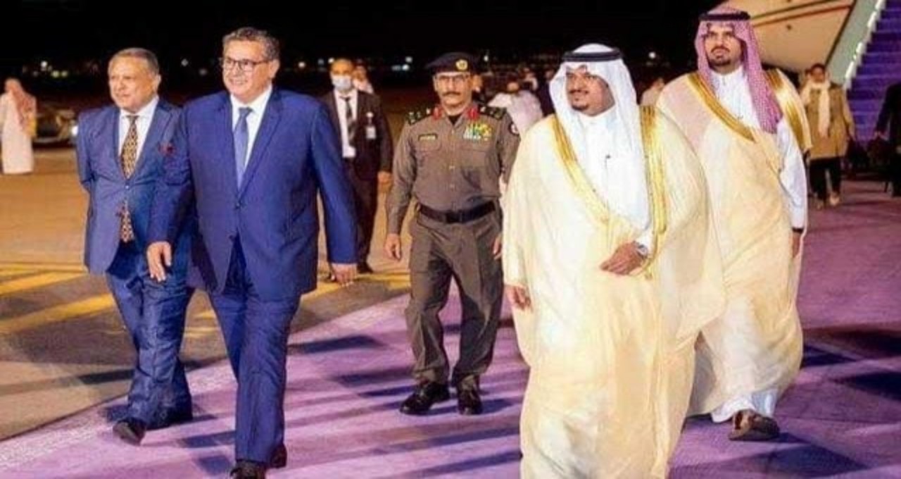 رئيس‭ ‬الحكومة‭ ‬عزيز‭ ‬أخنوش‭ ‬يحل‭ ‬بالسعودية‭ ‬في‭ ‬أول‭ ‬زيارة‭ ‬خارجية‭ ‬