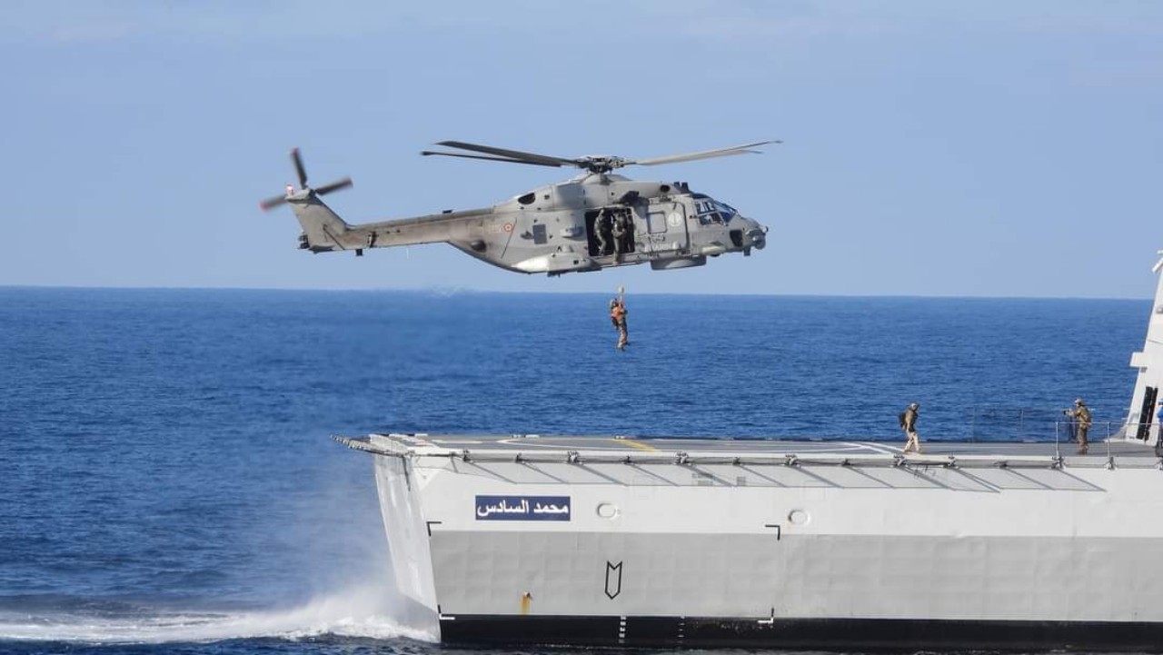 مناورات بحرية مشتركة بين المغرب وإيطاليا مناورات بحرية مشتركة بين المغرب وإيطاليا