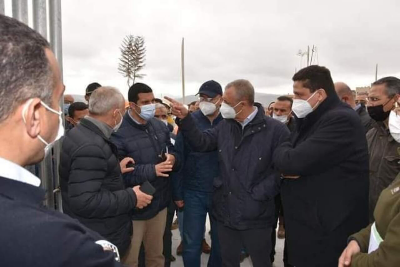 والي جهة طنجة تطوان الحسيمة يتفقد مشاريع منارة المتوسط