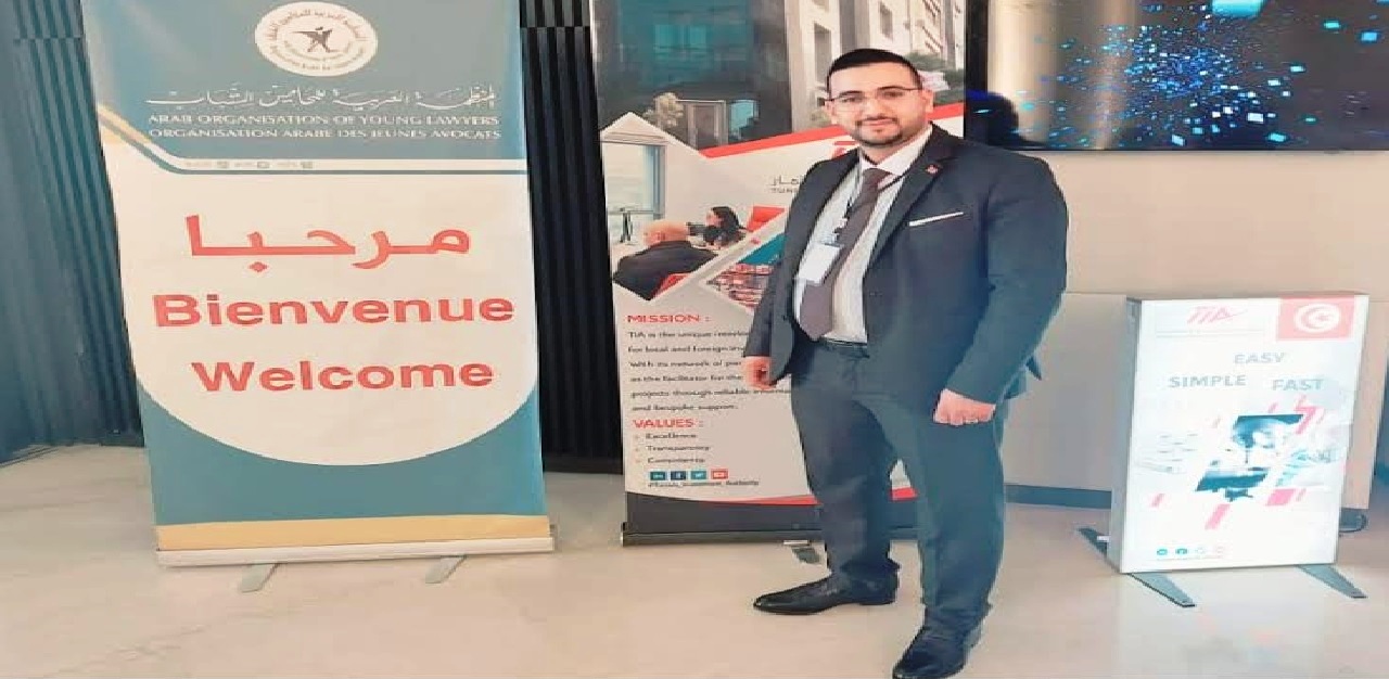 انتخاب "عبد الهادي بودبليج" رئيسا للمنظمة العربية للمحامين الشباب فرع المغرب