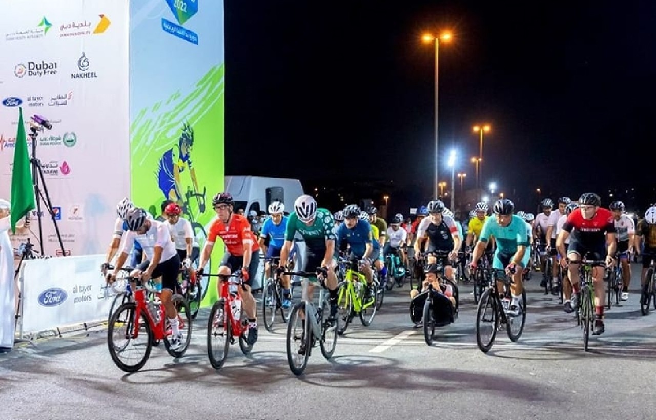 تتويج مغربي بدورة دبي لسباق الدراجات