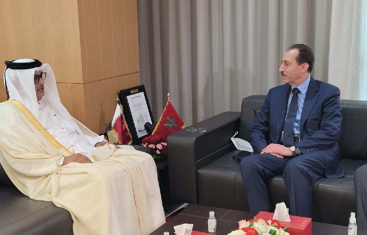 رئيس النيابة العامة يتباحث مع وزير العدل بدولة قطر رئيس النيابة العامة يتباحث مع وزير العدل بدولة قطر