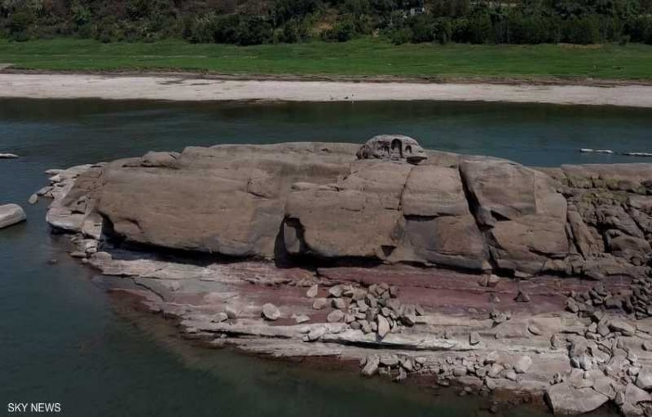 جفاف أنهار بالصين يكشف عن مفاجأة عمرها 600 عام