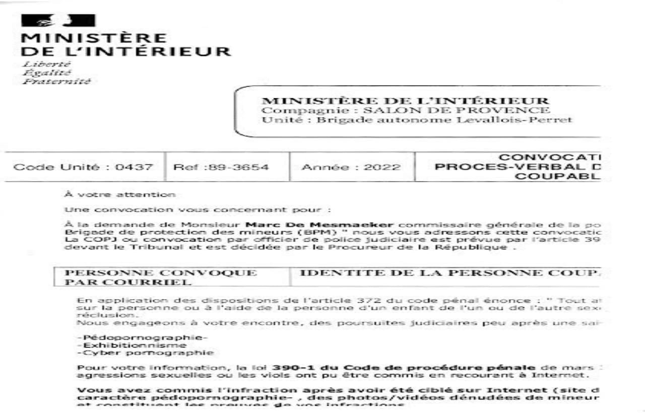 بالوثائق.. مغاربة يتوصلون باستدعاءات رسمية للمثول أمام القضاء الفرنسي بعد اتهامهم بجرائم وهمية بالوثائق.. مغاربة يتوصلون باستدعاءات رسمية للمثول أمام القضاء الفرنسي بعد اتهامهم بجرائم وهمية