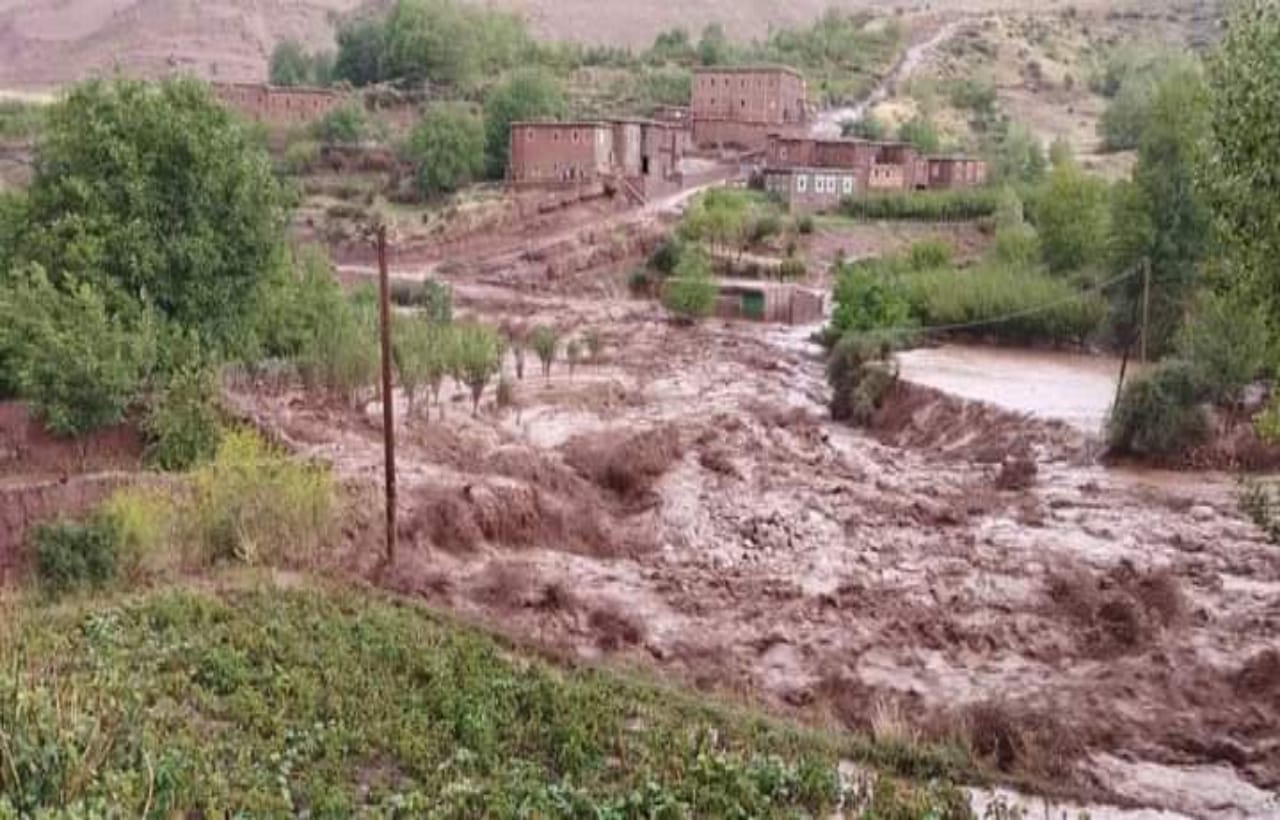 مياه الأمطار الرعدية والسيول الجارفة تودي بحياة فتاتين بإقليم أزيلال