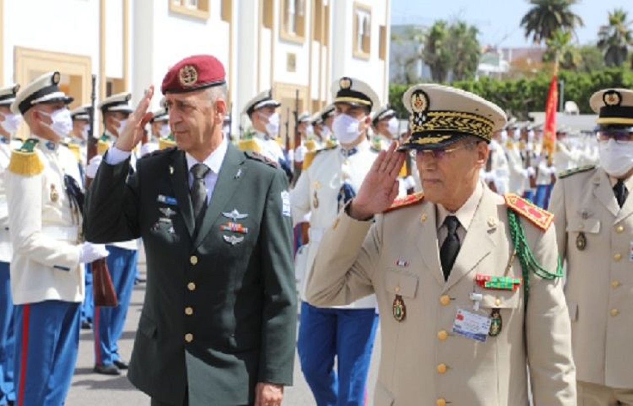 الجنرال دوكور دارمي يتباحث مع رئيس أركان قوات الدفاع الإسرائيلية