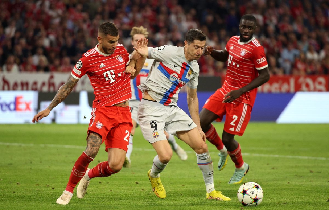 رغم تواجد ليفاندوفسكي.. برشلونة يفشل في الثأر من بايرن