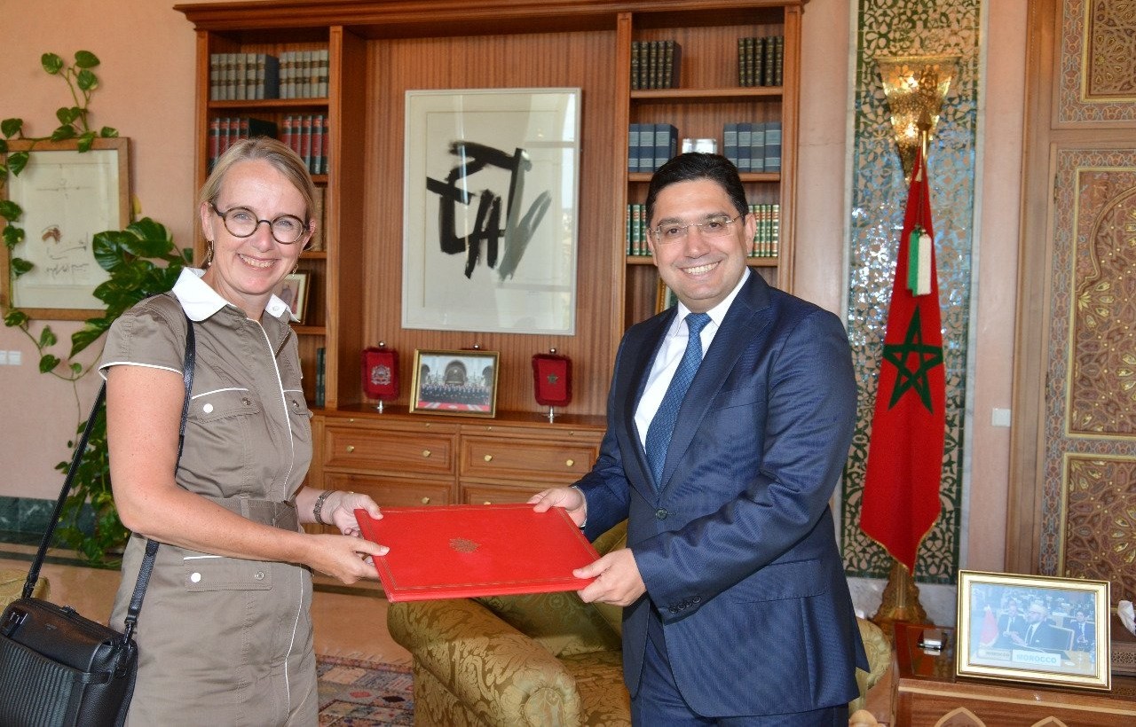 سفيرة فرنسا بالرباط تغادر المغرب سفيرة فرنسا بالرباط تغادر المغرب