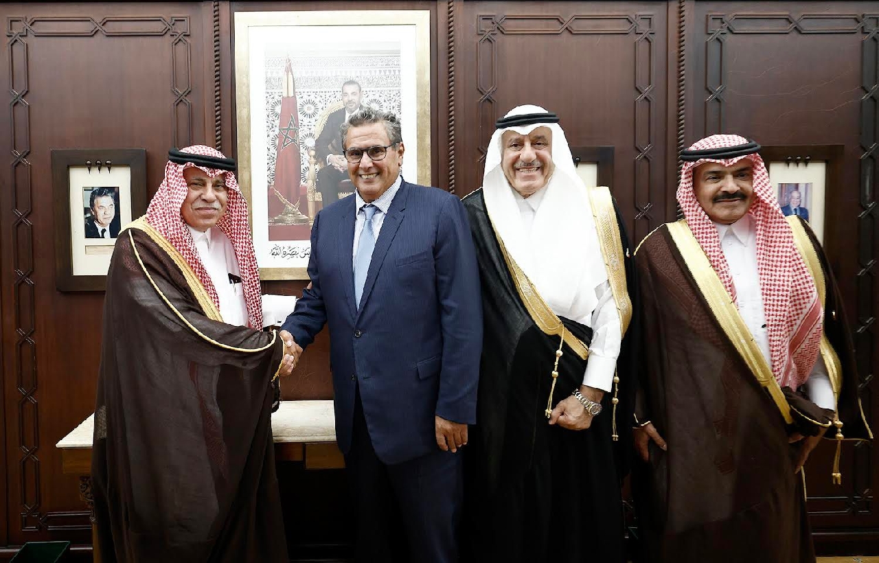 رئيس الحكومة يستقبل وزير التجارة السعودي  رئيس الحكومة يستقبل وزير التجارة السعودي