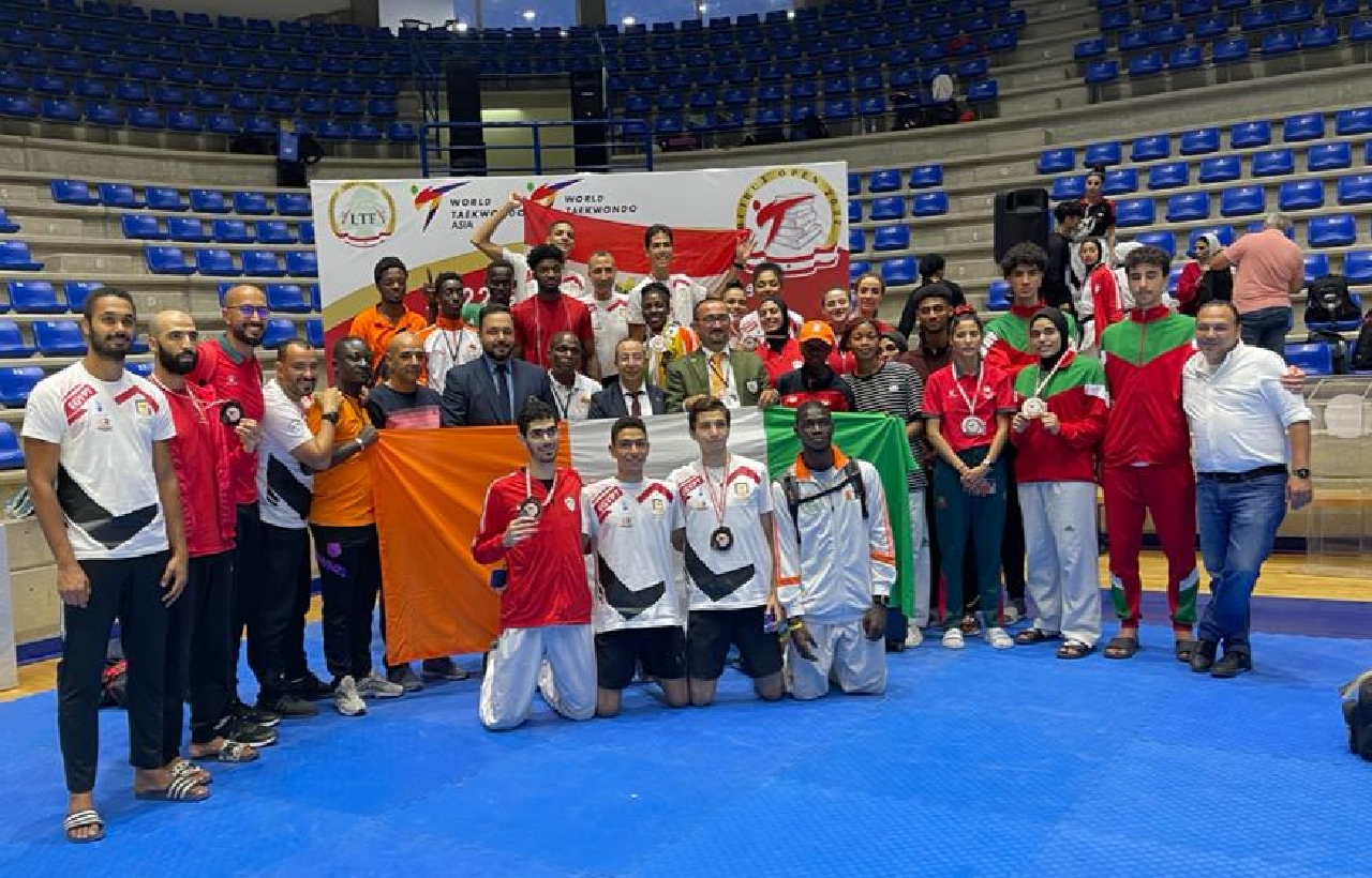 ميدالية ذهبية و برونزيتان للمغرب في الدوري الدولي بيروت 