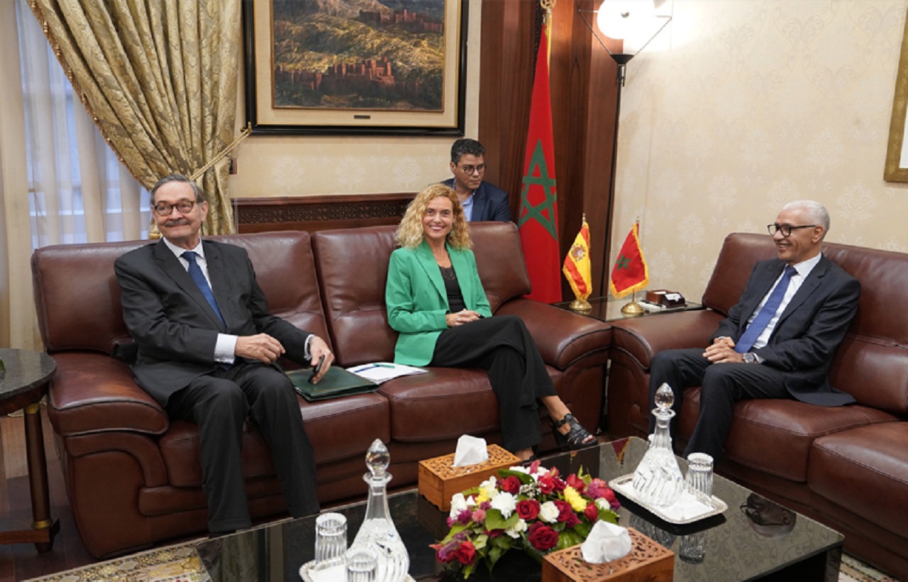 السيد الطالبي العلمي يتباحث مع رئيسة مجلس النواب الإسباني السيد الطالبي العلمي يتباحث مع رئيسة مجلس النواب الإسباني