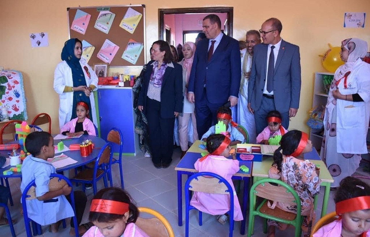 حيار تضع الحجر الأساس لمشاريع تنموية بآسا في إطار الذكرى الـ 47 للمسيرة الخضراء حيار تضع الحجر الأساس لمشاريع تنموية بآسا في إطار الذكرى الـ 47 للمسيرة الخضراء