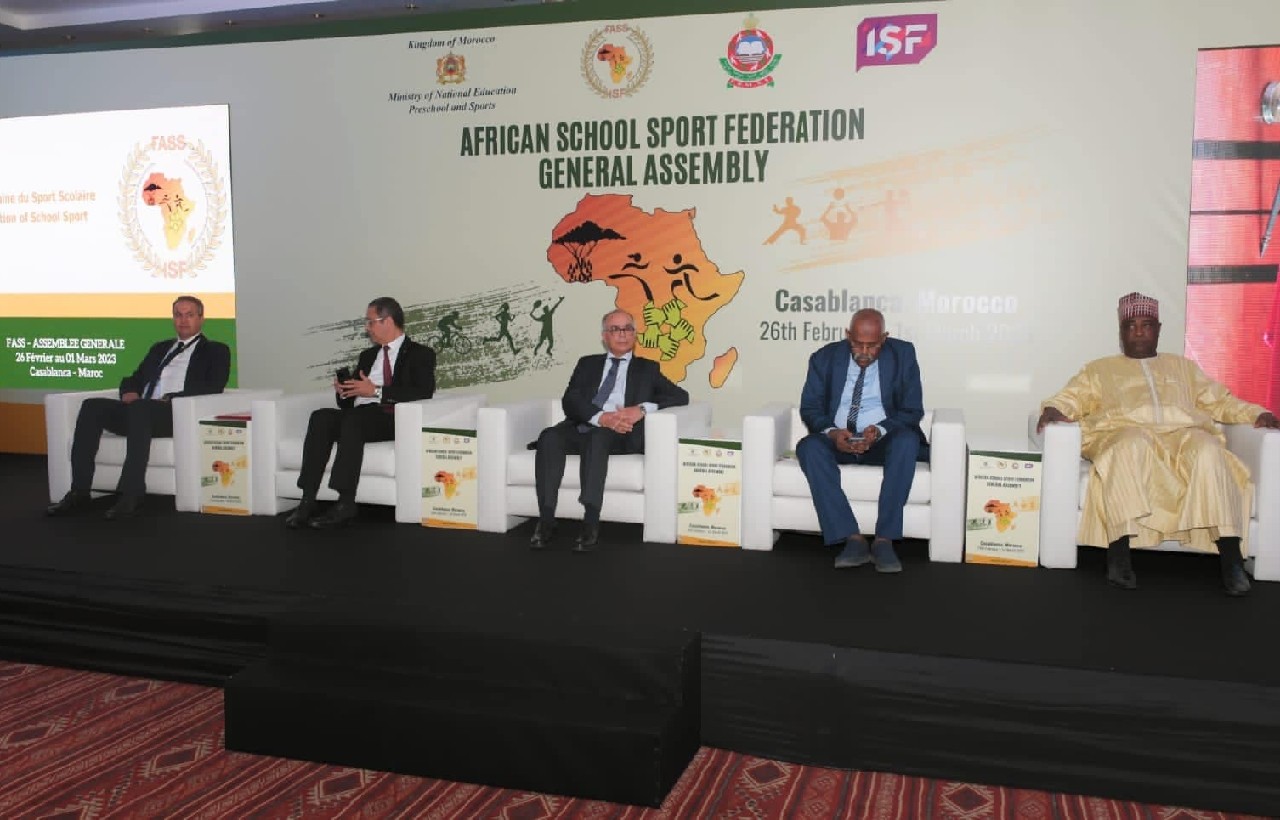 الجمع العام السنوي للجامعة الإفريقية للرياضة المدرسية بالدار البيضاء الجمع العام السنوي للجامعة الإفريقية للرياضة المدرسية بالدار البيضاء